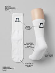 Nurage Socks - Back logo
